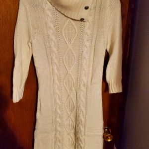 Tommy Hilfiger cable knit sweater dress